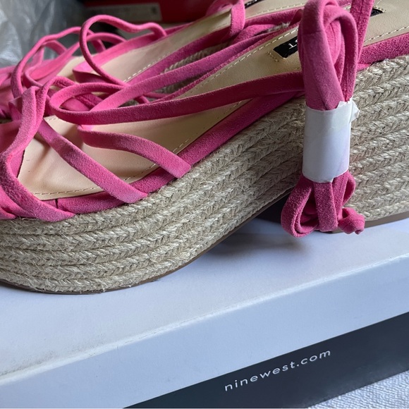 BNWB Nine West “Riplee”  pink sandals size 7.5 - Picture 10 of 10